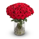 Kytice rudých růží